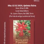 Lançamento: “Pausa para Poetizar” com Mirtzi Lima