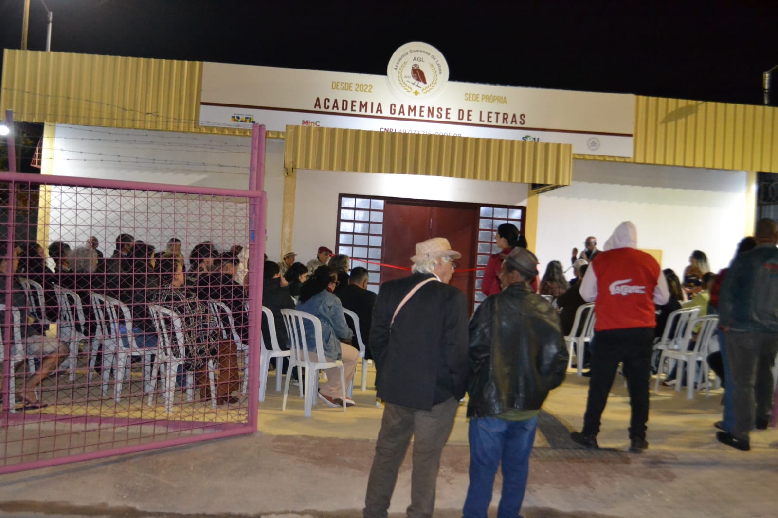 Inaugurada a sede própria daAcademia Gamense de Letras